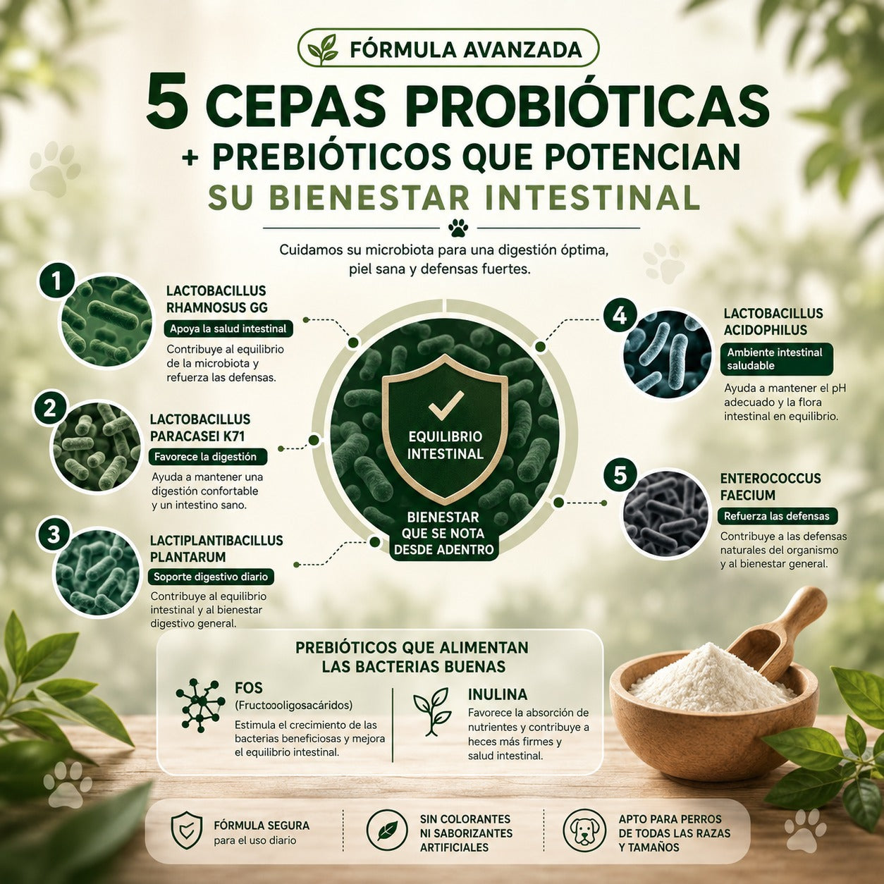 PUKIMRO™ | Probiótico + Prebiótico para una Digestión Sana, Piel Saludable y Mayor Bienestar